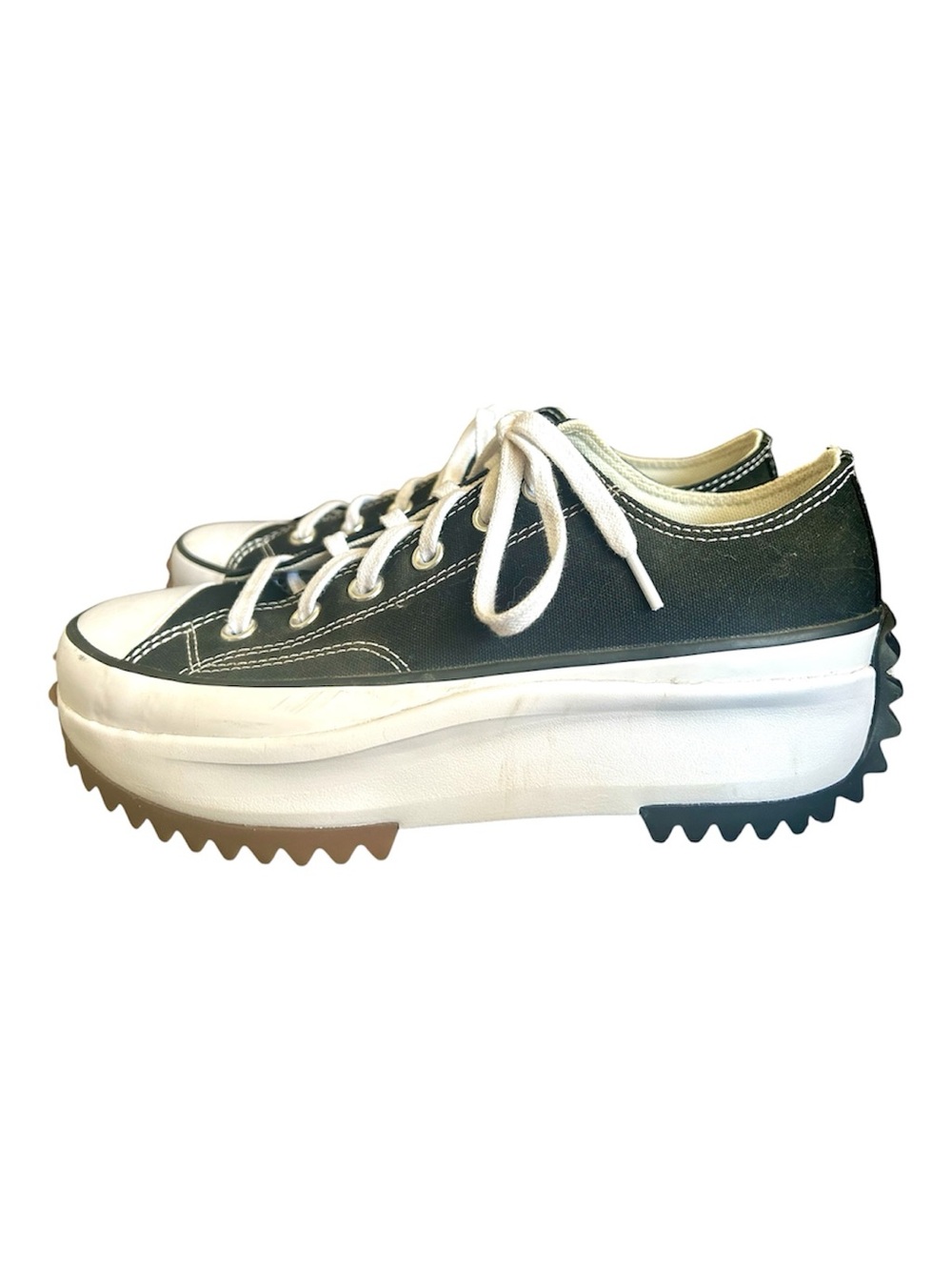 Converse Run Star Hike Platform Black Sneakers Men’s 6.5 Women’s 8